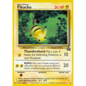Pokemon Pikachu (WP 27)