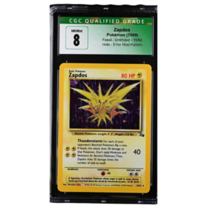 Pokemon Zapdos (FO 15)- CGC 8