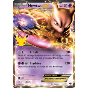 Pokemon Mewtwo EX (CEL NXD 54)