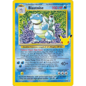 Pokemon Blastoise (CEL BS 2)