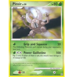 Pokemon Pinsir Lv.30 (SW 59)- reverse