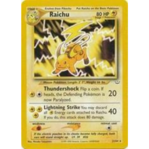Pokemon Raichu (NR 21)