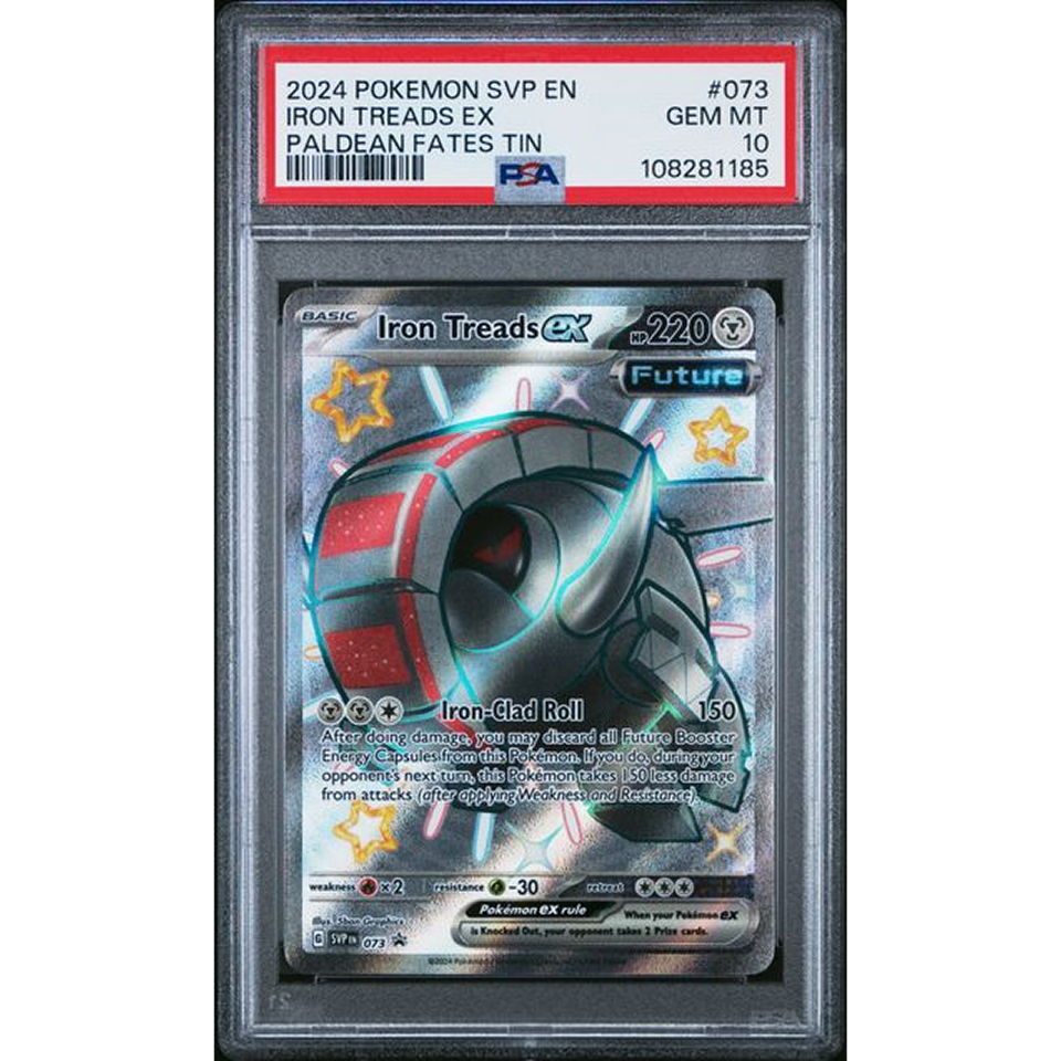 Pokemon Iron Treads ex (SVP 073)- PSA 10