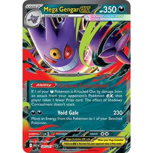 Pokemon Mega Gengar ex (ASC 125)