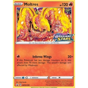 Pokemon Moltres (SWSH 185)