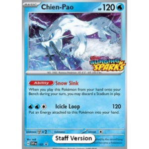 Pokemon Chien-Pao (SVP 152)- staff promo