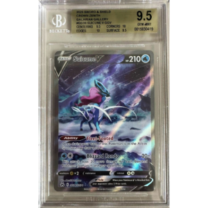 Pokemon Suicune V (CRZ GG38)- bgs 9,5