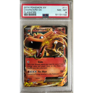 Pokemon Charizard EX (FLF 11) -PSA 8