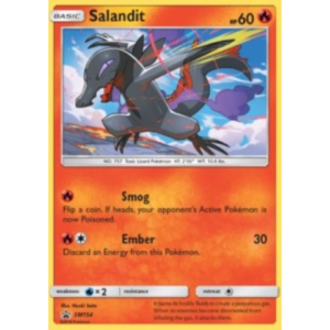 Pokemon Salandit (SM 154)