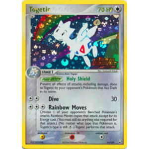 Pokemon Togetic (TRR 14)- reverse