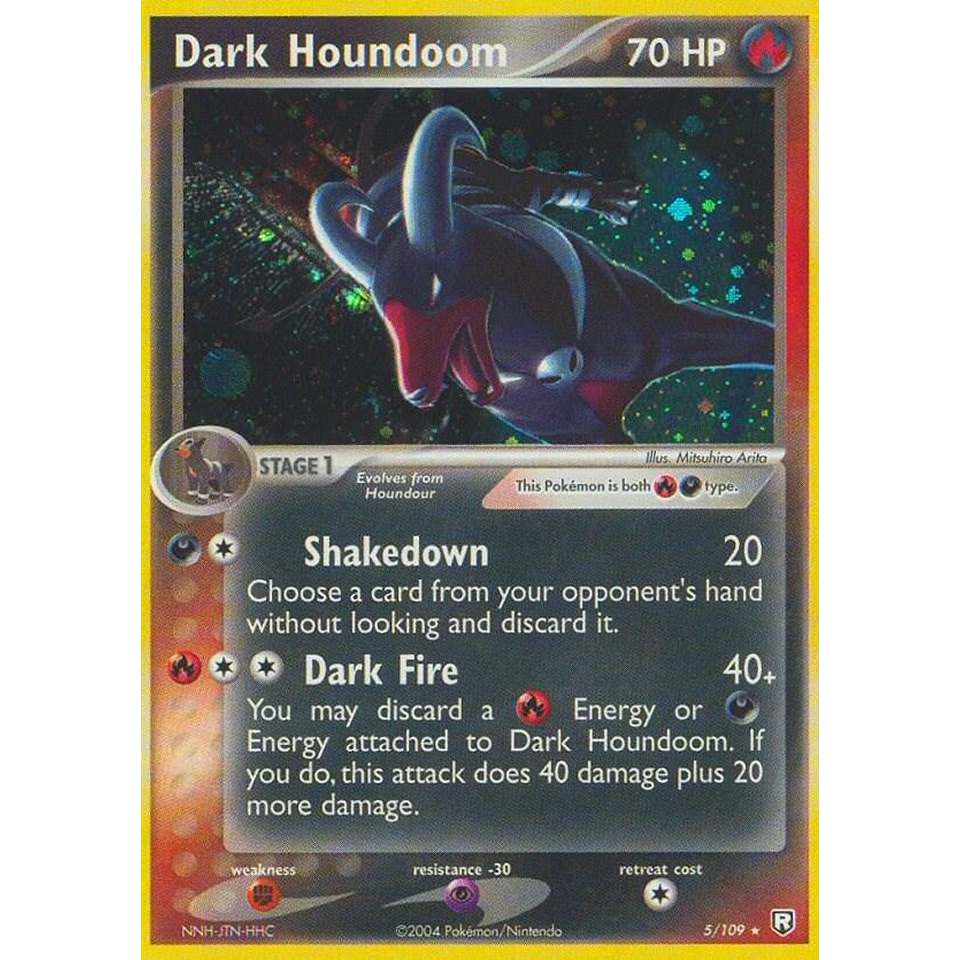 Pokemon Dark Houndoom (TRR 5)