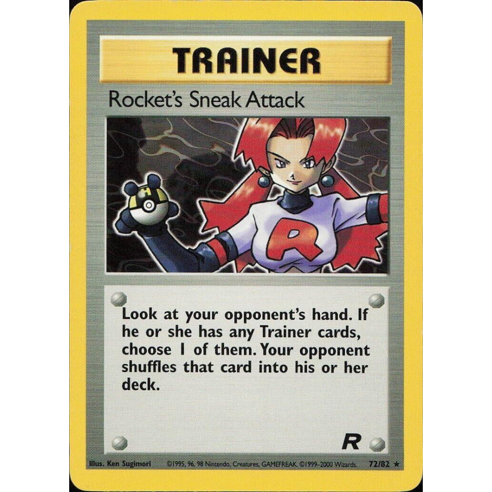 Pokemon Rocket's Sneak Attack (TR 72)