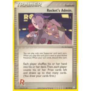 Pokemon Rocket's Admin. (TRR 86)