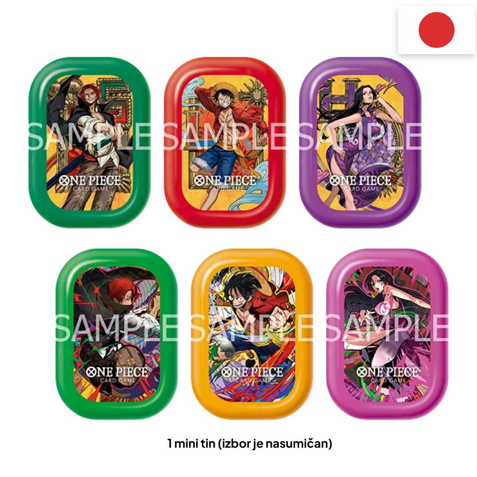 One Piece Mini-tin Pack Set vol.3- Japanese