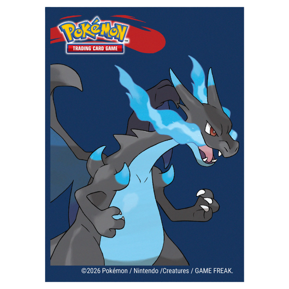 UP Pokemon Deck Protector Sleeves Mega Charizard X (65 kom) - Slika 2